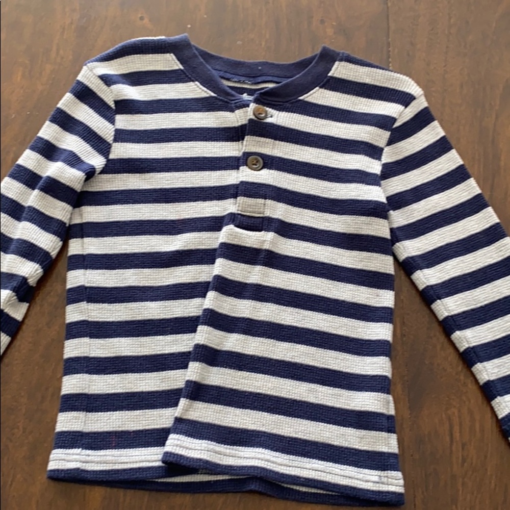 Waffle fabric long sleeve